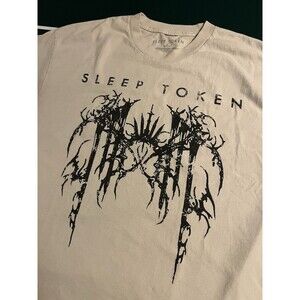 Sleep Token Metal Rock Band Music T-Shirt LARGE Album Tour Concert London Acadia